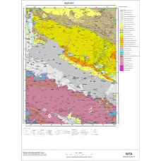 K 47 Paftası 1/100.000 ölçekli Jeoloji Haritası