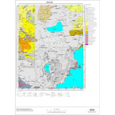 K 48 Paftası 1/100.000 ölçekli Jeoloji Haritası