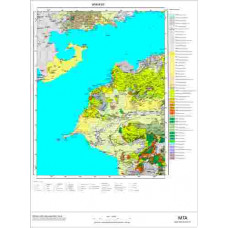 K50 Paftası 1/100.000 Ölçekli Vektör Jeoloji Haritası