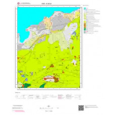 K50b3 Paftası 1/25.000 Ölçekli Vektör Jeoloji Haritası