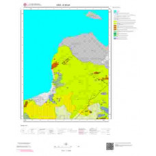 K50b4 Paftası 1/25.000 Ölçekli Vektör Jeoloji Haritası