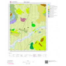 K50c1 Paftası 1/25.000 Ölçekli Vektör Jeoloji Haritası