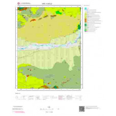 K50c2 Paftası 1/25.000 Ölçekli Vektör Jeoloji Haritası