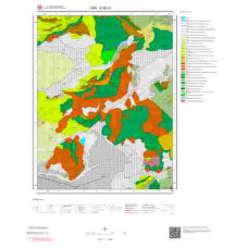 K50c3 Paftası 1/25.000 Ölçekli Vektör Jeoloji Haritası