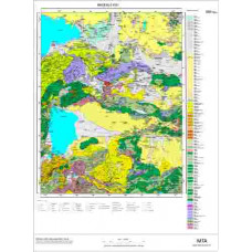 K51 Paftası 1/100.000 Ölçekli Vektör Jeoloji Haritası