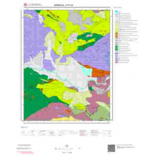 K51a3 Paftası 1/25.000 Ölçekli Vektör Jeoloji Haritası