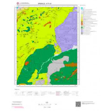 K51a4 Paftası 1/25.000 Ölçekli Vektör Jeoloji Haritası