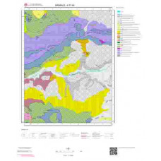 K51b4 Paftası 1/25.000 Ölçekli Vektör Jeoloji Haritası
