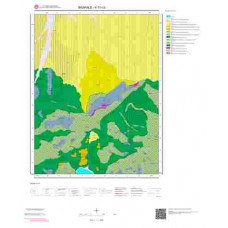 K51c3 Paftası 1/25.000 Ölçekli Vektör Jeoloji Haritası