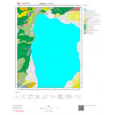 K51d1 Paftası 1/25.000 Ölçekli Vektör Jeoloji Haritası