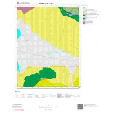 K51d2 Paftası 1/25.000 Ölçekli Vektör Jeoloji Haritası