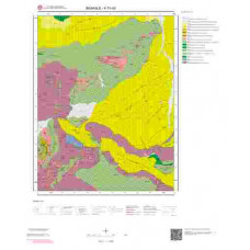 K51d3 Paftası 1/25.000 Ölçekli Vektör Jeoloji Haritası