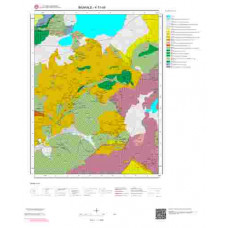 K 51-d4 Paftası 1/25.000 ölçekli Jeoloji Haritası
