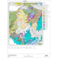 L 18 Paftası 1/100.000 ölçekli Jeoloji Haritası