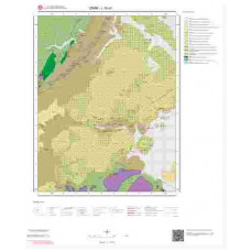 L18d1 Paftası 1/25.000 Ölçekli Vektör Jeoloji Haritası