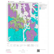 L 18-d3 Paftası 1/25.000 ölçekli Jeoloji Haritası