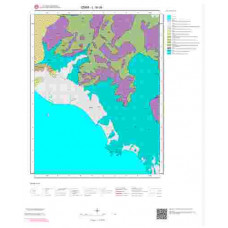 L18d4 Paftası 1/25.000 Ölçekli Vektör Jeoloji Haritası