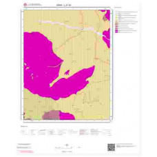 L21b3 Paftası 1/25.000 Ölçekli Vektör Jeoloji Haritası