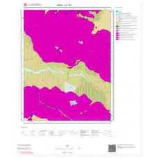 L21b4 Paftası 1/25.000 Ölçekli Vektör Jeoloji Haritası