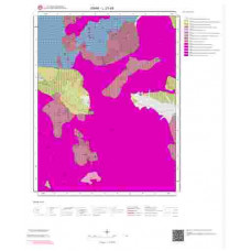 L21d4 Paftası 1/25.000 Ölçekli Vektör Jeoloji Haritası