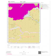 L22a4 Paftası 1/25.000 Ölçekli Vektör Jeoloji Haritası