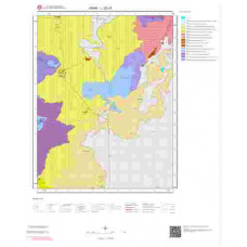 L22c3 Paftası 1/25.000 Ölçekli Vektör Jeoloji Haritası