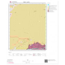 L 22-d1 Paftası 1/25.000 ölçekli Jeoloji Haritası