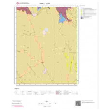 L22d3 Paftası 1/25.000 Ölçekli Vektör Jeoloji Haritası