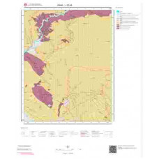 L22d4 Paftası 1/25.000 Ölçekli Vektör Jeoloji Haritası