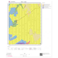 L23a4 Paftası 1/25.000 Ölçekli Vektör Jeoloji Haritası