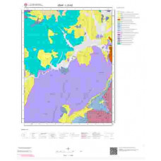 L23b2 Paftası 1/25.000 Ölçekli Vektör Jeoloji Haritası