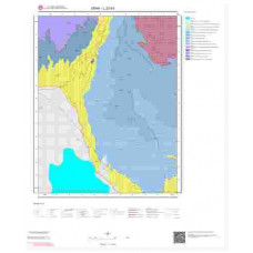 L23b3 Paftası 1/25.000 Ölçekli Vektör Jeoloji Haritası