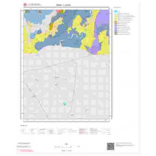 L23b4 Paftası 1/25.000 Ölçekli Vektör Jeoloji Haritası