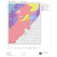 L23d1 Paftası 1/25.000 Ölçekli Vektör Jeoloji Haritası