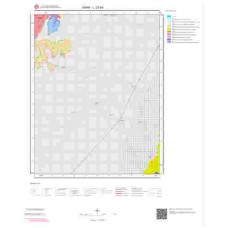 L23d4 Paftası 1/25.000 Ölçekli Vektör Jeoloji Haritası