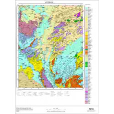 L 24 Paftası 1/100.000 ölçekli Jeoloji Haritası