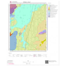 L24a3 Paftası 1/25.000 Ölçekli Vektör Jeoloji Haritası