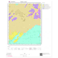 L24b3 Paftası 1/25.000 Ölçekli Vektör Jeoloji Haritası