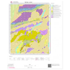 L24b4 Paftası 1/25.000 Ölçekli Vektör Jeoloji Haritası