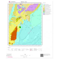 L 24-c1 Paftası 1/25.000 ölçekli Jeoloji Haritası
