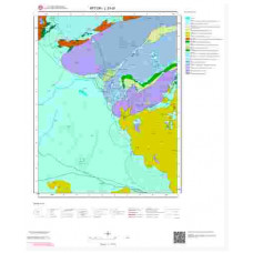 L 24-d1 Paftası 1/25.000 ölçekli Jeoloji Haritası