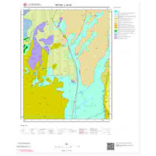 L24d2 Paftası 1/25.000 Ölçekli Vektör Jeoloji Haritası