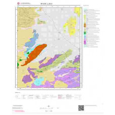 L 25-a1 Paftası 1/25.000 ölçekli Jeoloji Haritası