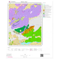 L25a4 Paftası 1/25.000 Ölçekli Vektör Jeoloji Haritası