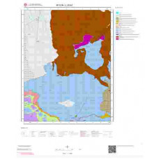 L25b2 Paftası 1/25.000 Ölçekli Vektör Jeoloji Haritası