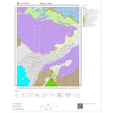 L25b3 Paftası 1/25.000 Ölçekli Vektör Jeoloji Haritası