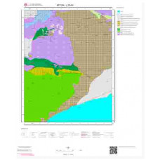 L25b4 Paftası 1/25.000 Ölçekli Vektör Jeoloji Haritası
