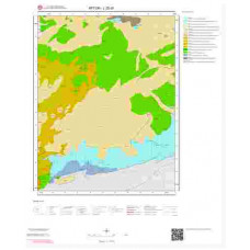 L25d1 Paftası 1/25.000 Ölçekli Vektör Jeoloji Haritası