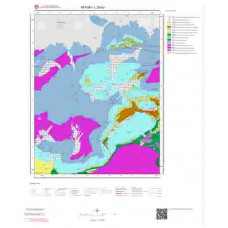 L25d3 Paftası 1/25.000 Ölçekli Vektör Jeoloji Haritası
