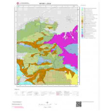 L25d4 Paftası 1/25.000 Ölçekli Vektör Jeoloji Haritası